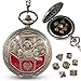 Banloga DD Dice Set7PCS Metal Dice for Dungeons and DragonsMini Dice Set with Pocket Watch CaseRole Playing Board Games Accessories DM Bronze - Image 2