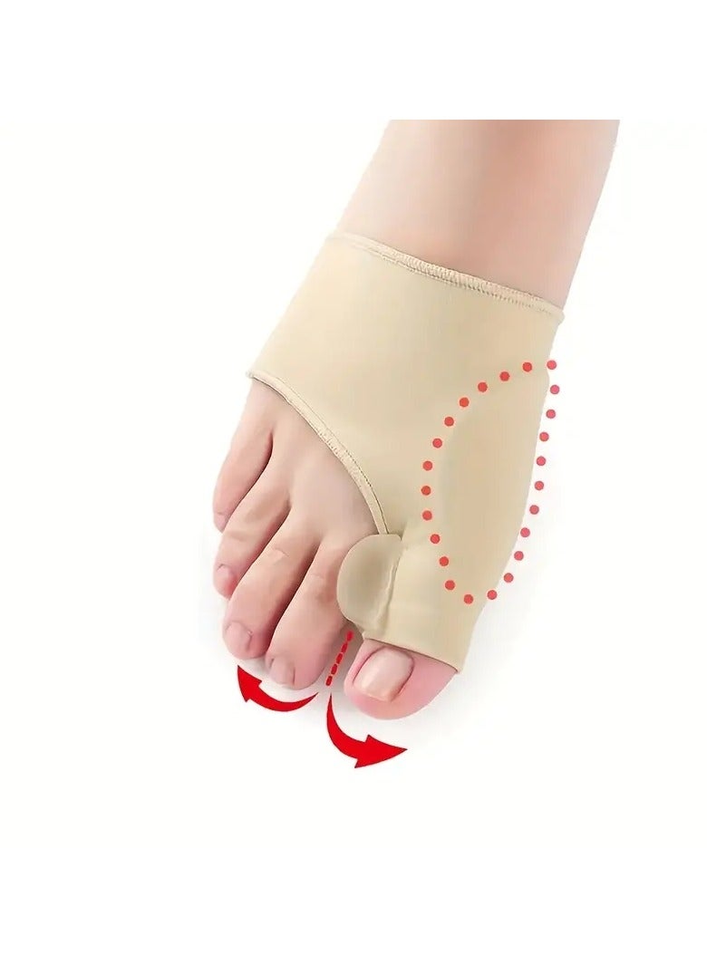 أوريتي قطعتان من جبيرة Hallux Valgus، مصحح البروز، جل فاصل، مصحح إصبع القدم الكبير، واقي، تصحيح البروز - Image 4