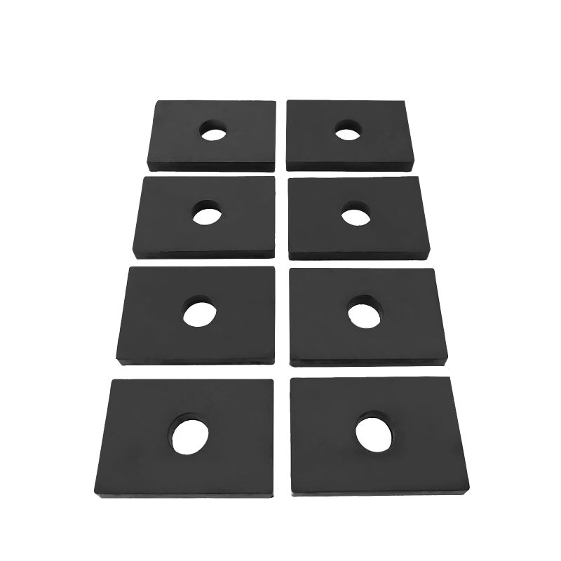 Lizixny Truck Rubber Bed Mount Pad Kit 8pcs GM Truck For Chevy 3100 C10 GMC 19471987