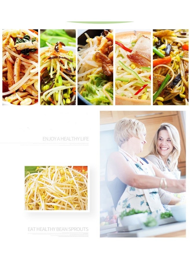 مُوسُّي آلة براعم المنزلية متعددة الوظائف أوتوماتيكية الكمبيوتر الذكي الكبير سعة كبيرة أربعة مواسم متوفرة في درجة الحرارة الثابتة 3-4 أيام بسرعة البراعم البراعم - Image 5