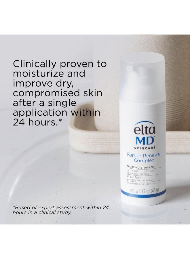 EltaMD Barrier Renewal Complex Face Moisturizer for Dry Skin, Sensitive Skin Moisturizer for Face, 1.7 oz Pump - Image 3