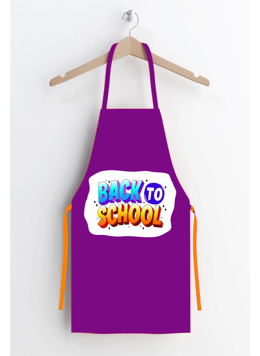 Ays Home Purple Children's School Play Kitchen Apron