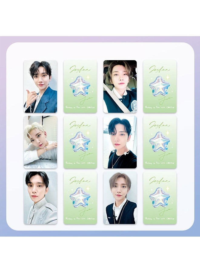 NIBEMINENT 6 Pieces SEVENTEEN Photo Cards - Image 1