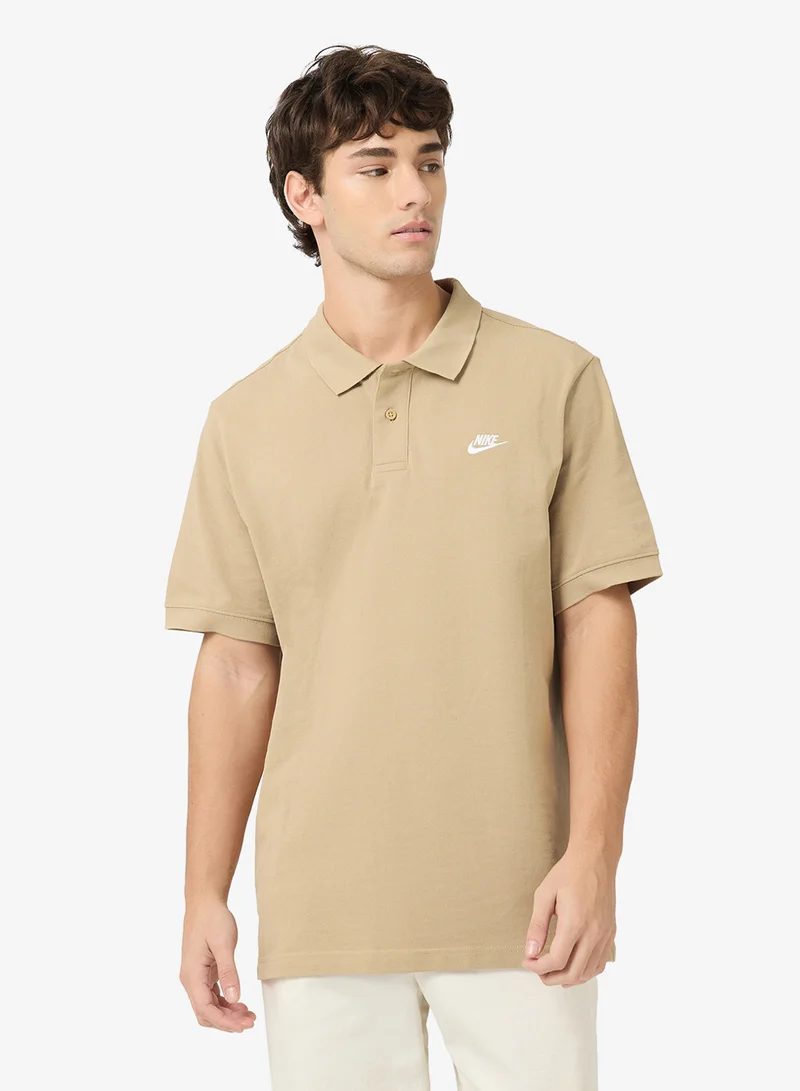 نايكي Club Logo Pique Polo