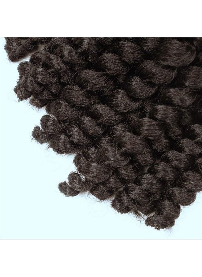 ROKTRESS - Roktress Jamaican Bounce Crochet Hair - 6inch 4# Wand Curl Crochet Braids Short Crochet Hair Wand Curl, Synthetic Braiding Hair Extensions(6"6P,4#) - Image 1
