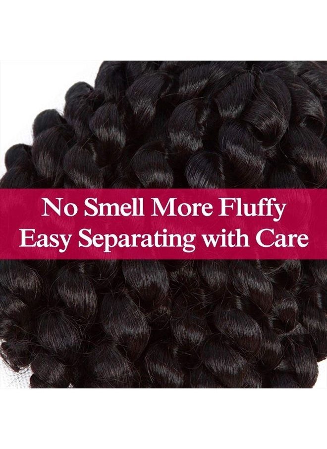ROKTRESS - Roktress Jamaican Bounce Crochet Hair - 6inch 4# Wand Curl Crochet Braids Short Crochet Hair Wand Curl, Synthetic Braiding Hair Extensions(6"6P,4#) - Image 1
