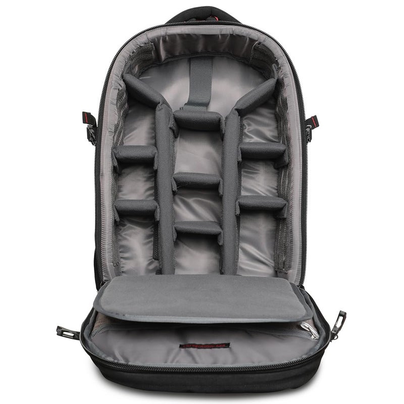 Mobius Trensetter Pro DSLR Backpack Bag with Rain Cover|100% Waterproof Camera Bag with 15.4Inch Laptop Compartment Tripod Holder|Suitable for 18-135 85mm-F1 8 70-200 lenses Flash Charger Slot - Image 2