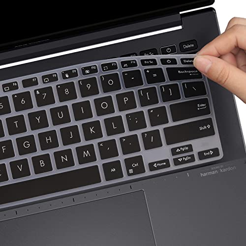 Saco Laptop Keyboard Cover Skin for 2022 OLED ASUS Vivobook 14 X1405ZA, Vivobook S14 Flip TN3402QA/ S3402ZA, Zenbook 14 UX3402ZA 14 Inch Laptop(Not Fit for ASUS Vivobook S14 S3407/M3407/M1407/X1407) - Image 5