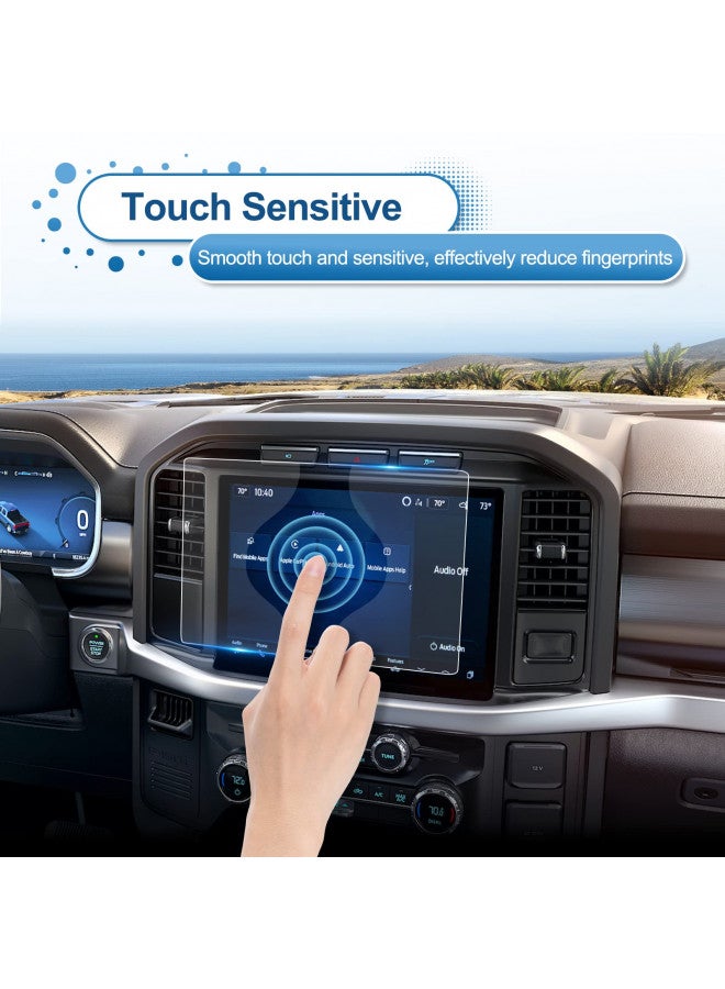 Coleya 2021-2024 2025 Ford F-150 Screen Protector for Ford F-150 (STX/XLT/Lariat/Platinum/Limited/Tremor/Raptor/King Ranch) SYNC4 12In Touchscreen, Tempered Glass 2023 2024 F150 Pickup Accessories 12" - Image 3