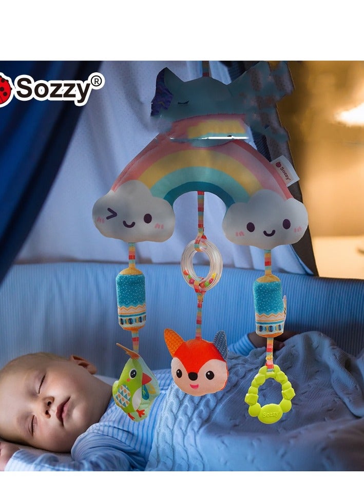 Sozzy Baby Music Bell Pendant - Baby Cart Wind Chime Soothing Toy - Bedhead Bell Car Pendant - Image 2