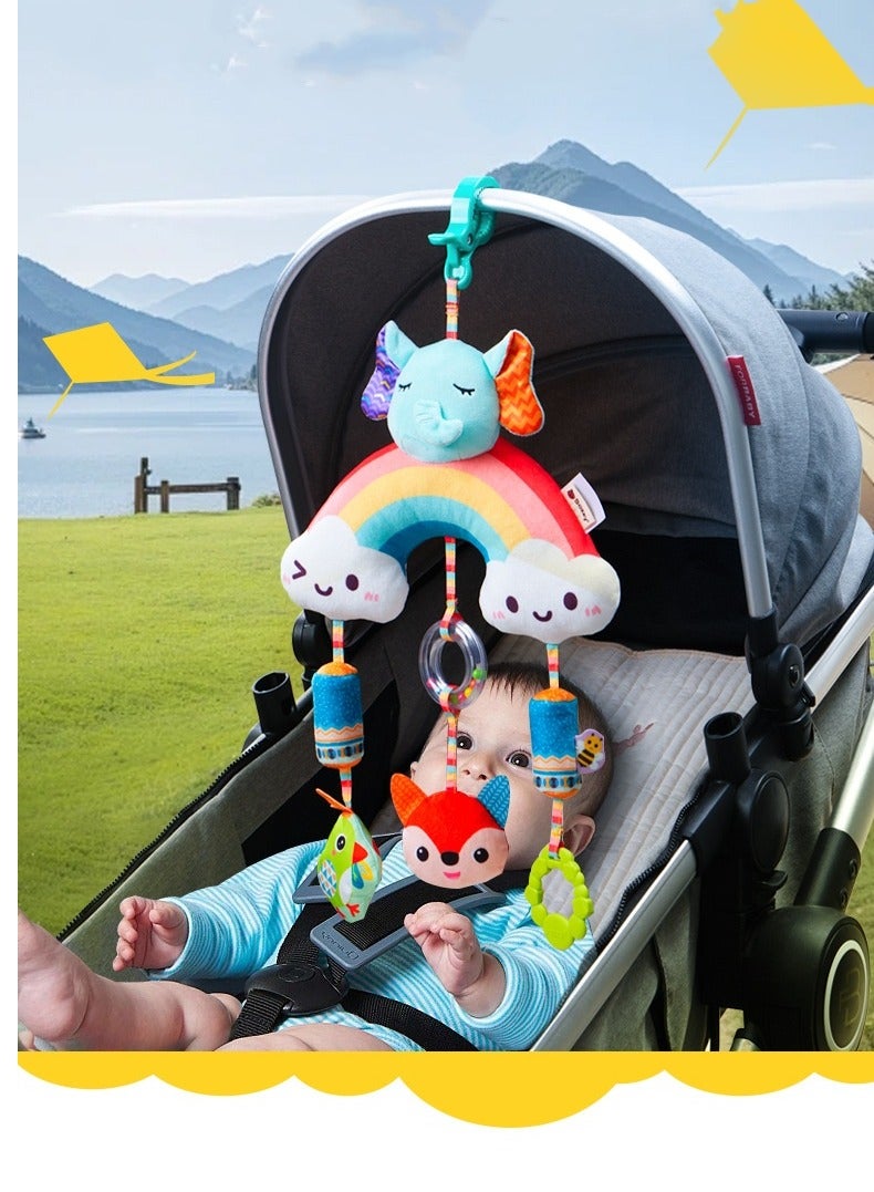 Sozzy Baby Music Bell Pendant - Baby Cart Wind Chime Soothing Toy - Bedhead Bell Car Pendant - Image 3