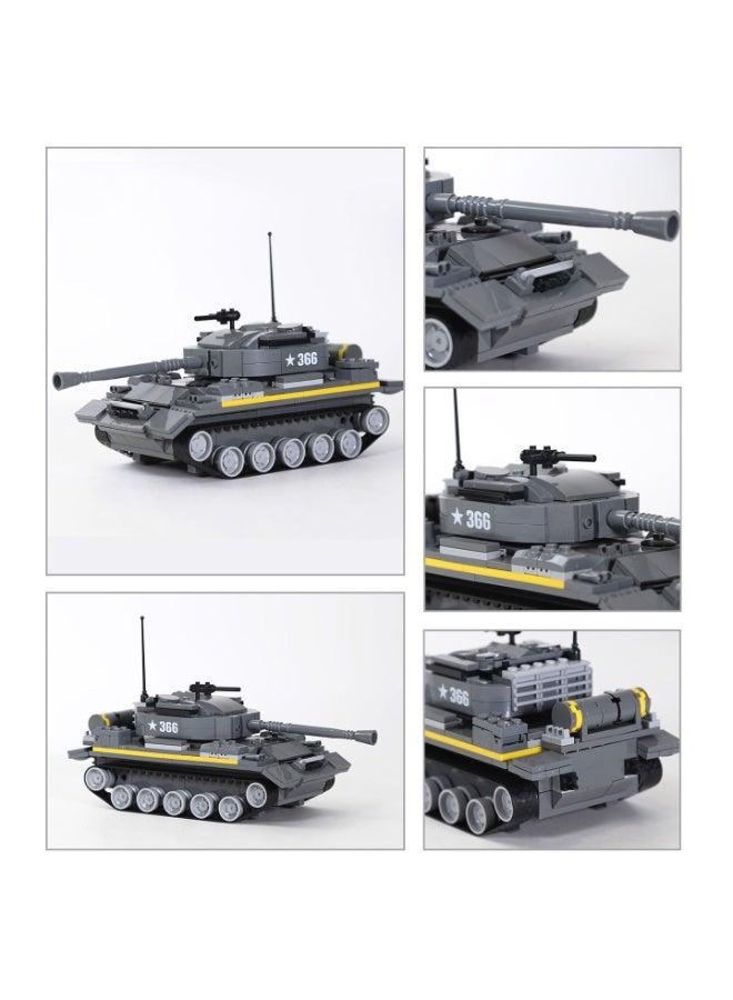 wange Legion Heavy Tank Building Blocks Set 3660 (Age 6+,346 Pieces) - Image 5