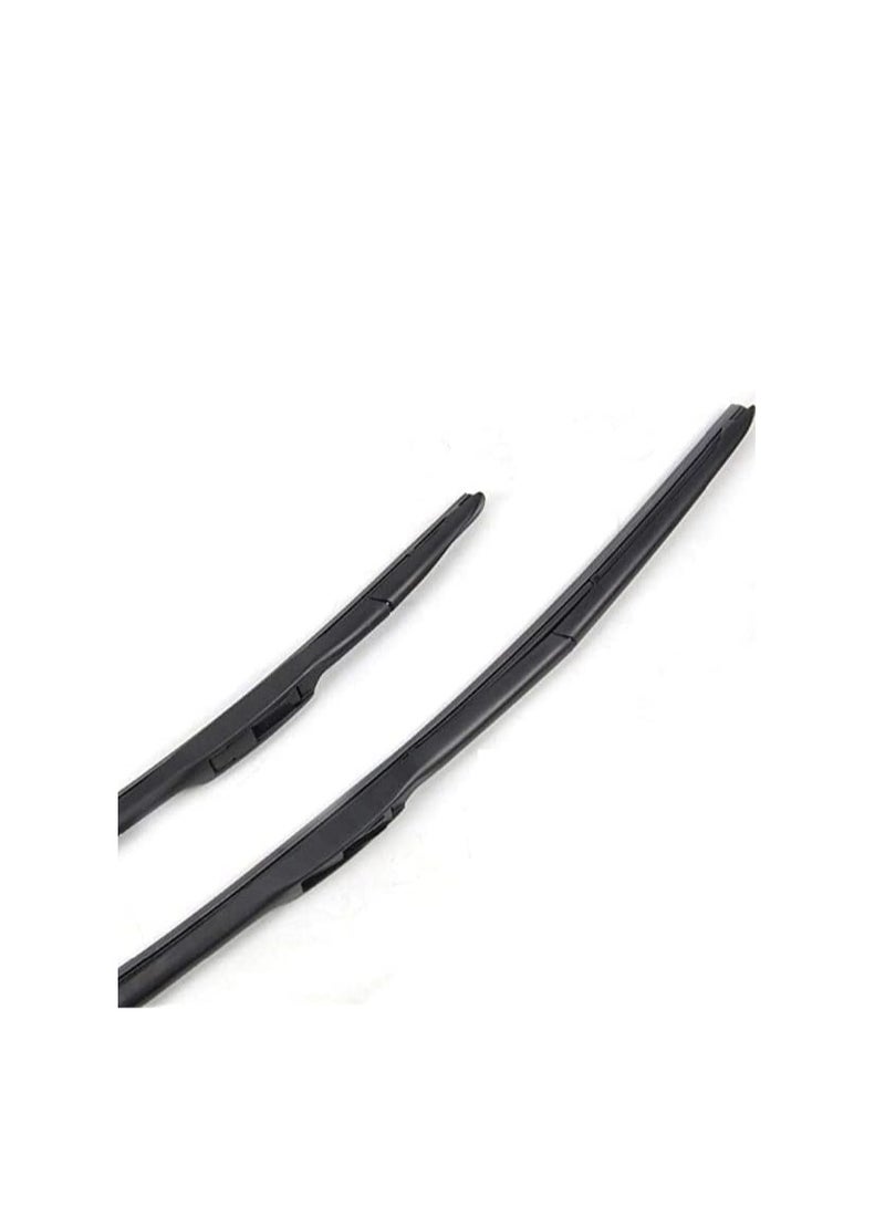 general brand Car windshield wiper blade set with special silicone handle, size 24 - Image 1