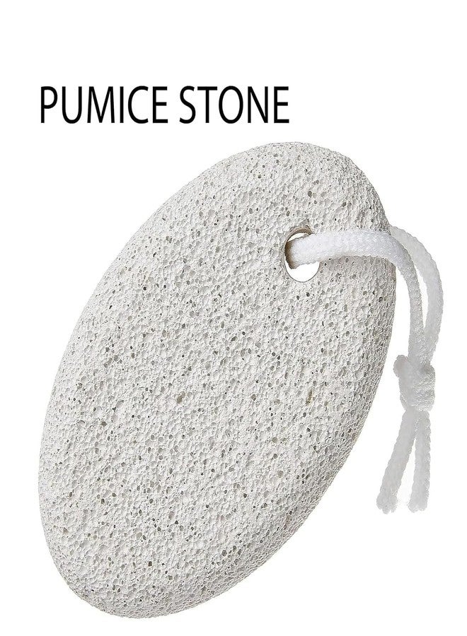 BlackLaoban 4 in 1 Pedicure Foot Kit | Foot Scrubber for Dead Skin, Removing Hard Skin and Callus Remover Combo with Pumice Stone White (Pack of 4) - Image 3