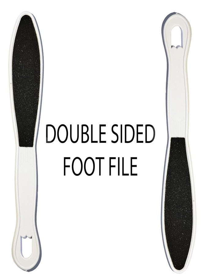 BlackLaoban 4 in 1 Pedicure Foot Kit | Foot Scrubber for Dead Skin, Removing Hard Skin and Callus Remover Combo with Pumice Stone White (Pack of 4) - Image 4
