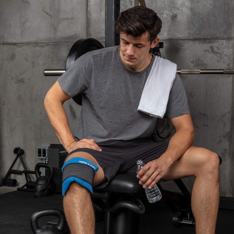 Rester's Choice 2 Soft Gel Ice Packs for Injuries Reusable with Extra Comfy Adjustable Cold Pack Wrap, Flexible Hot and Cold Compress - Image 5