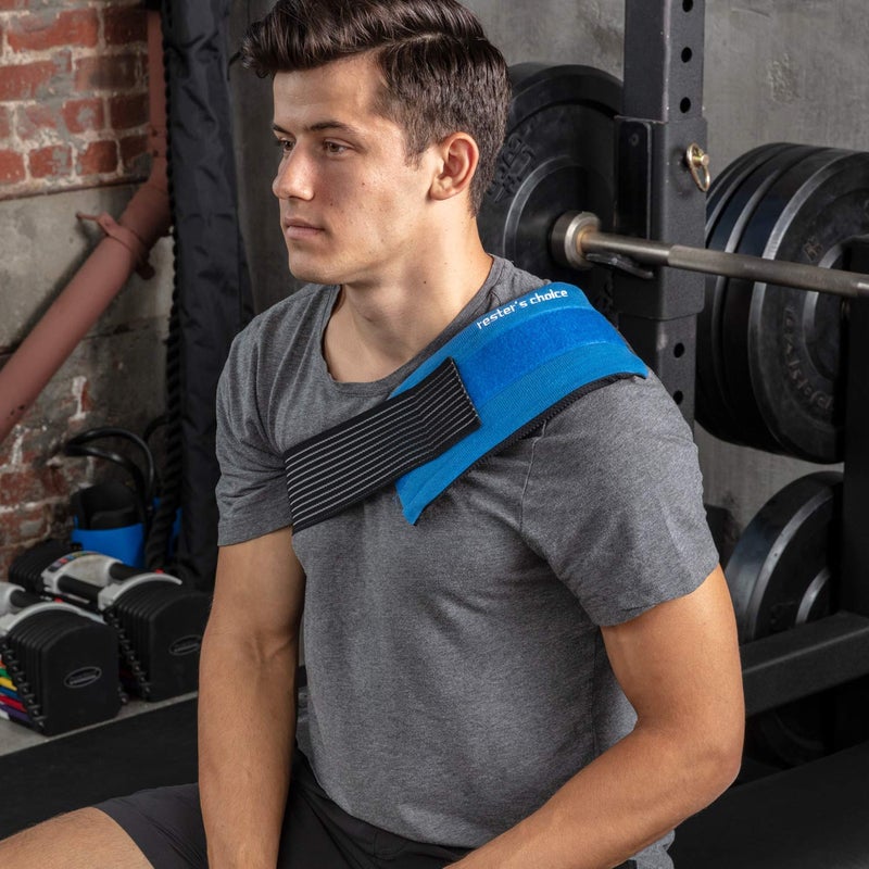 Rester's Choice 2 Soft Gel Ice Packs for Injuries Reusable with Extra Comfy Adjustable Cold Pack Wrap, Flexible Hot and Cold Compress - Image 3