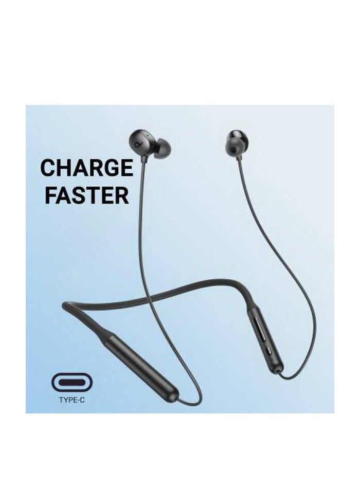 Bluetooth In-Ear Neckband Earphones – Deep Bass, AI-Enhanced Calls, Bluetooth 5.3, 20H Battery, IPX5 Water Resistance, Lightweight & Foldable Design – Ideal for Workouts, Travel, and Daily Use - Image 3