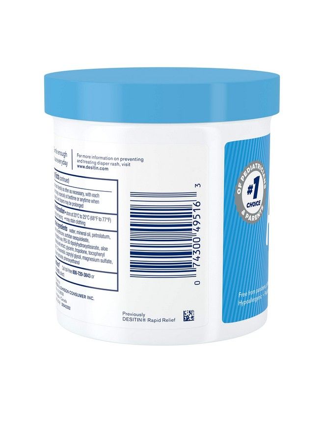 Desitin Daily Defense Baby Diaper Rash Cream With Zinc Oxide To Treat Relieve & Prevent Diaper Rash Hypoallergenic Dye Phthalate & Parabenfree 16 Oz (Pack Of 2) - Image 5