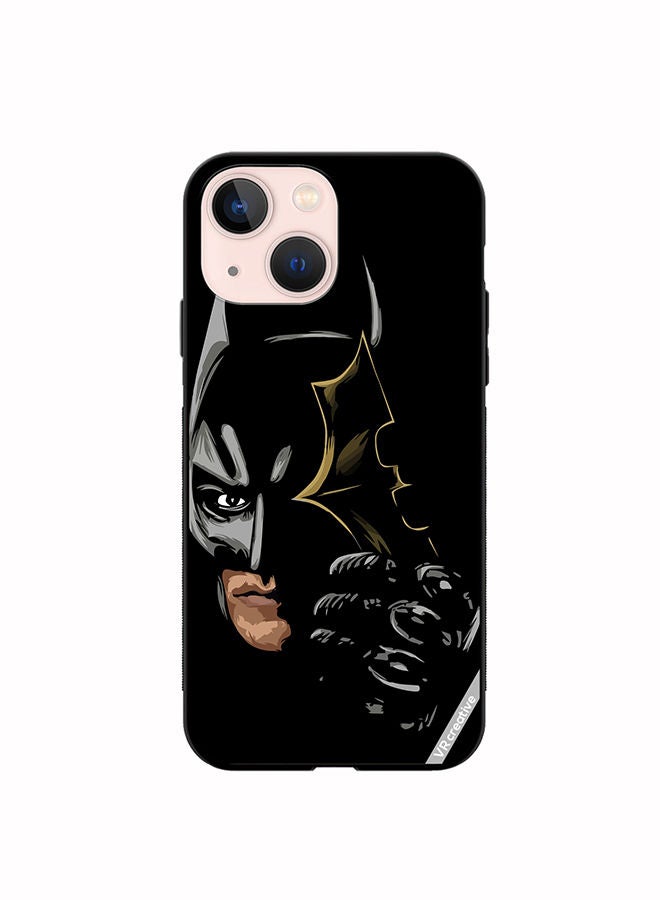 VR CREATIVE غطاء حماية لهاتف Apple iPhone 14 Plus بتصميم باتمان باللون الأسود متعدد الألوان - Image 1