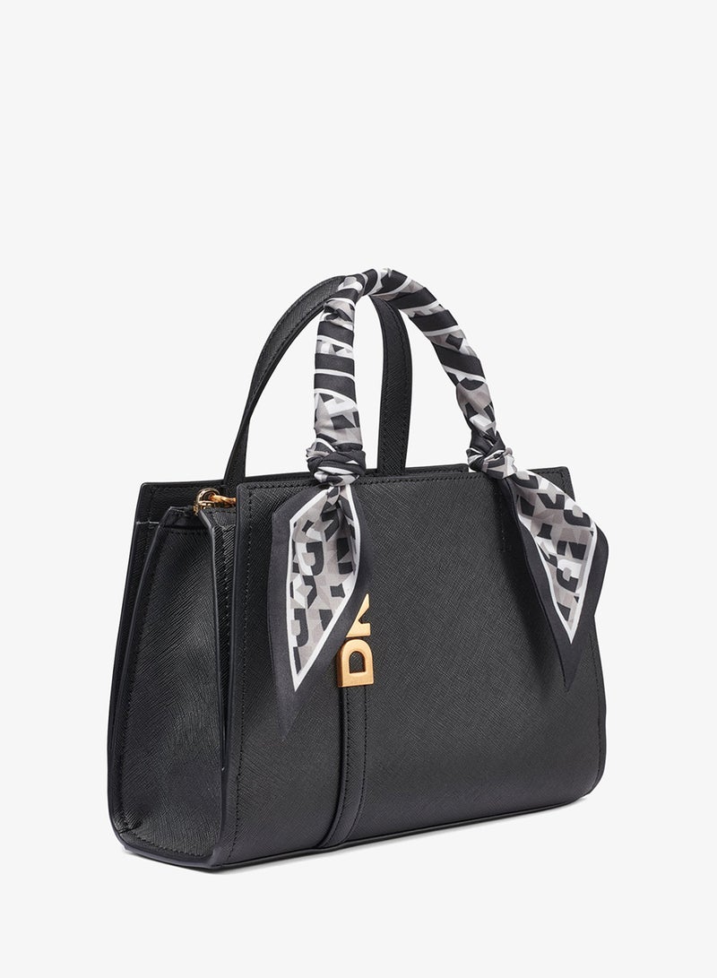DKNY Avril Small Satchel Bag - Image 3
