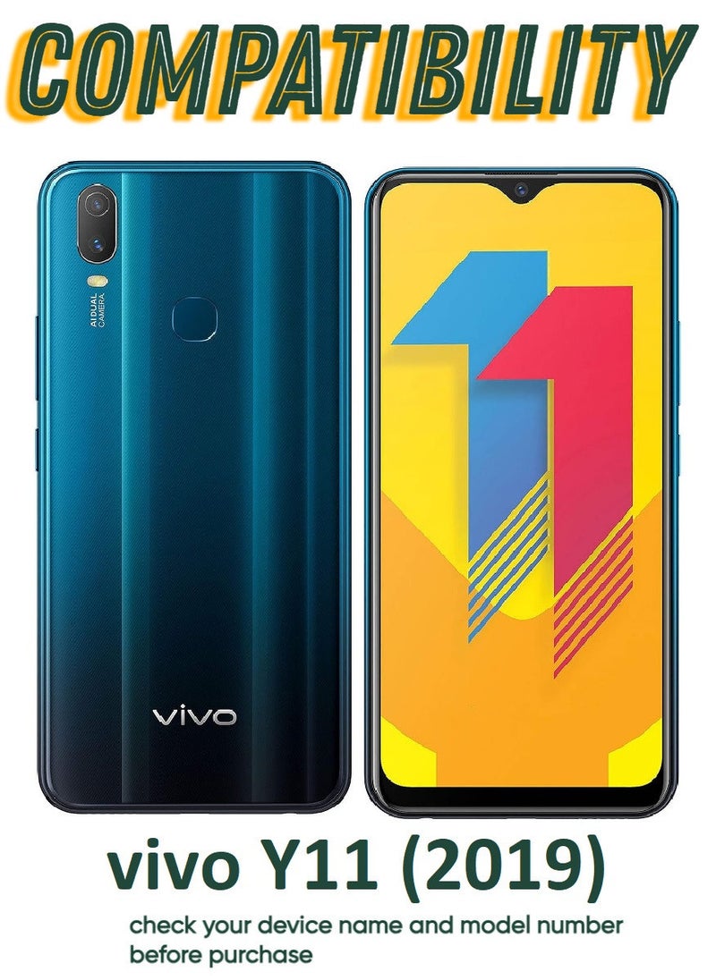 ACLIX 3 Pieces Antistatic ESD Dustproof Premium Quality High Definition Tempered Glass Screen Protector Designed For vivo Y11 (2019) - Image 3