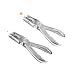 Zucosue 2 Pcs Hole Puncher Single Handheld Hole Paper Punch 14 and 18 Inch Circular Holes for Crafts DIY Craft Labels and Greeting Cards Home Office Learning - Image 2