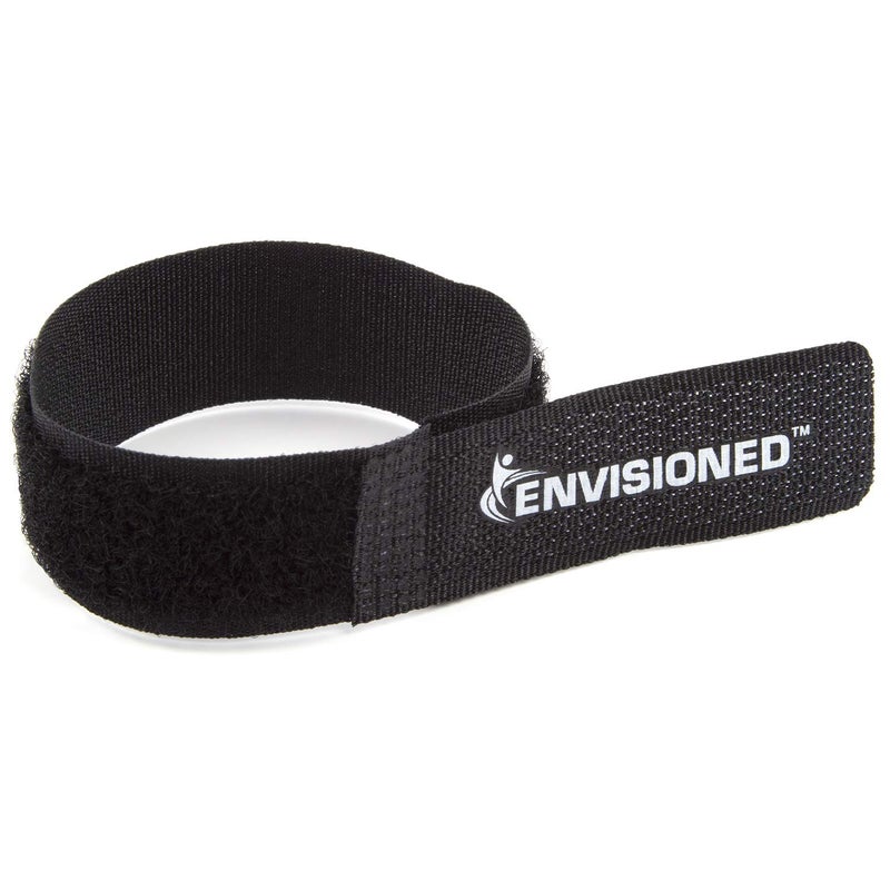 ENVISIONED Fire Retardant Reusable Cable Ties Heat Resistant Cable Straps 30 Pack Black 34 x 8 - Image 2