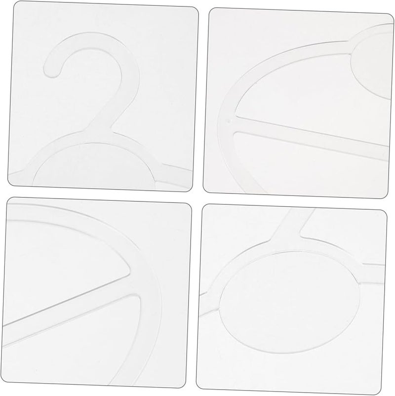 10 Pack Round Scarf Hangers Belt Tie Organizer Strong Load Bearing Space Saving - Image 5