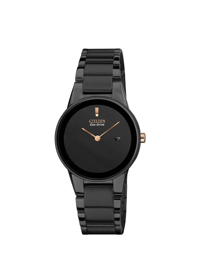 CITIZEN Women's Stainless Steel Strap Eco-Drive Standard Watch GA1055-57F - 29.5 mm