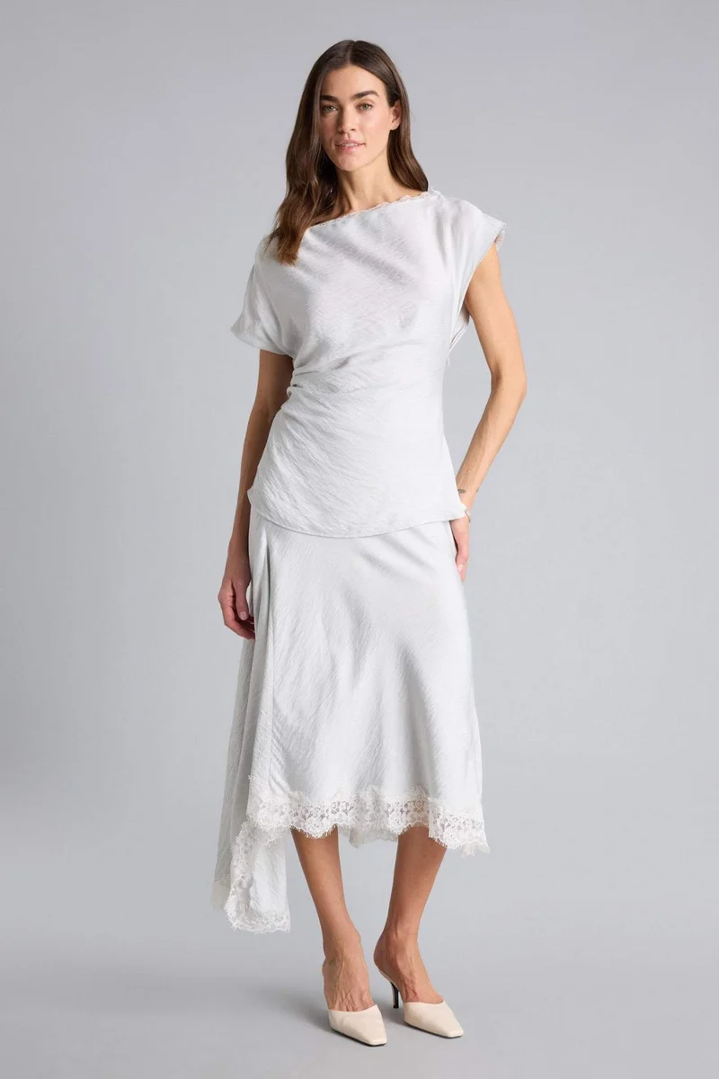 DeFacto A Cut Normal Waist Midi Skirt