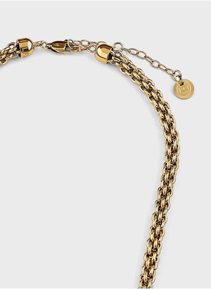 TOMMY HILFIGER Dress Round Pendant Necklace  - Image 3