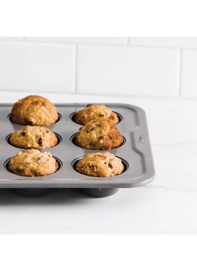Ninja Ninja 12 cup Muffin Pan Medium Grey  - Image 4