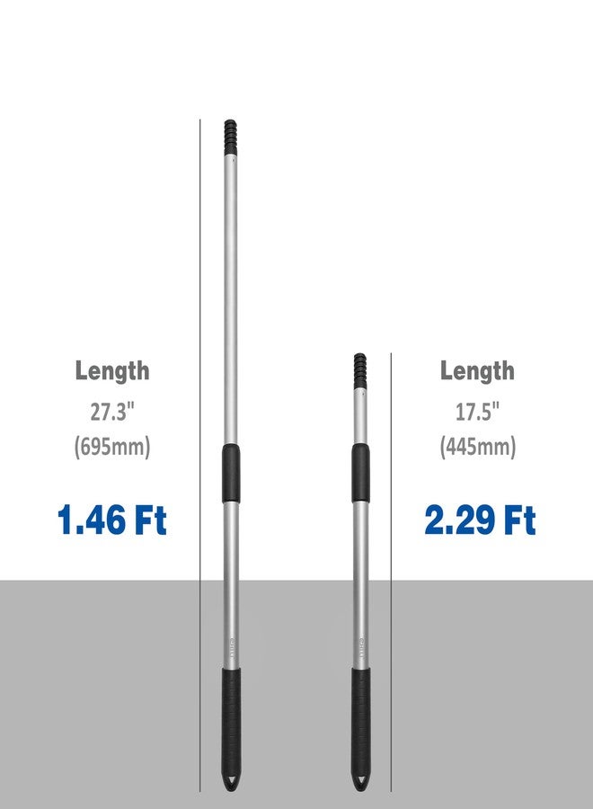 CHILI Extension Pole with 2-Section, 1.46 to 2.29 ft, Telescoping Pole with Twist-Lock Design, Ideal for removing Wallpaper, Popcorn Ceilings, Putty and Paint, Fits CHILI Pole Scrapers, Made In Taiwan - Image 2