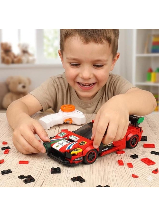 RC Car Building Kit  230 PCS, 1:20 Scale Remote Control Sports Car Toy, 2.4GHz DIY Construction Blocks Set for Kids Boys 6+ Years, STEM Educational Racing Model with Controller - Image 3