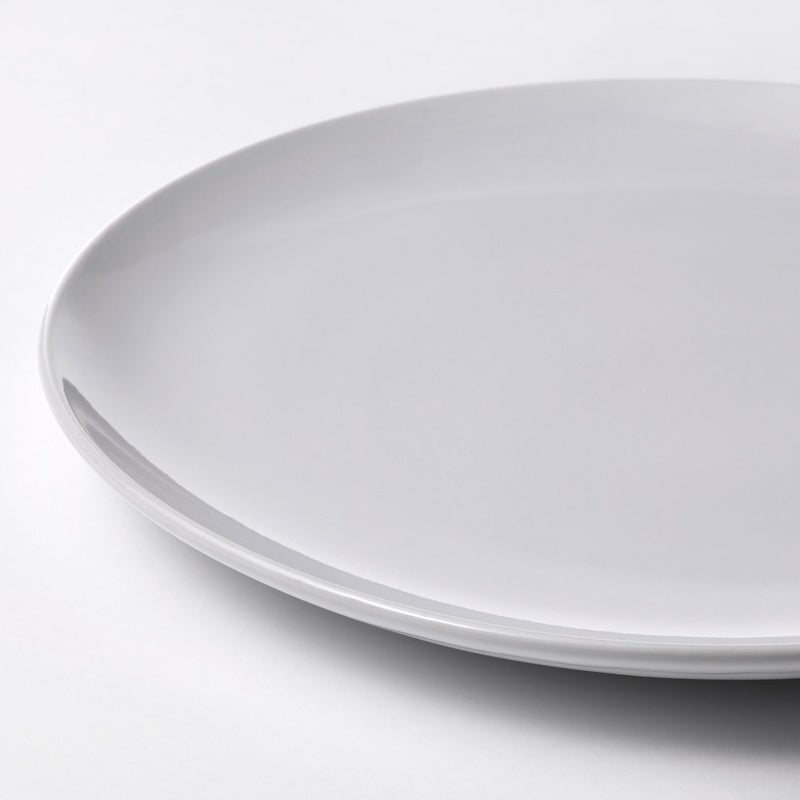 Baitique Dinner Plate, Stoneware, White, 26 cm - Image 3