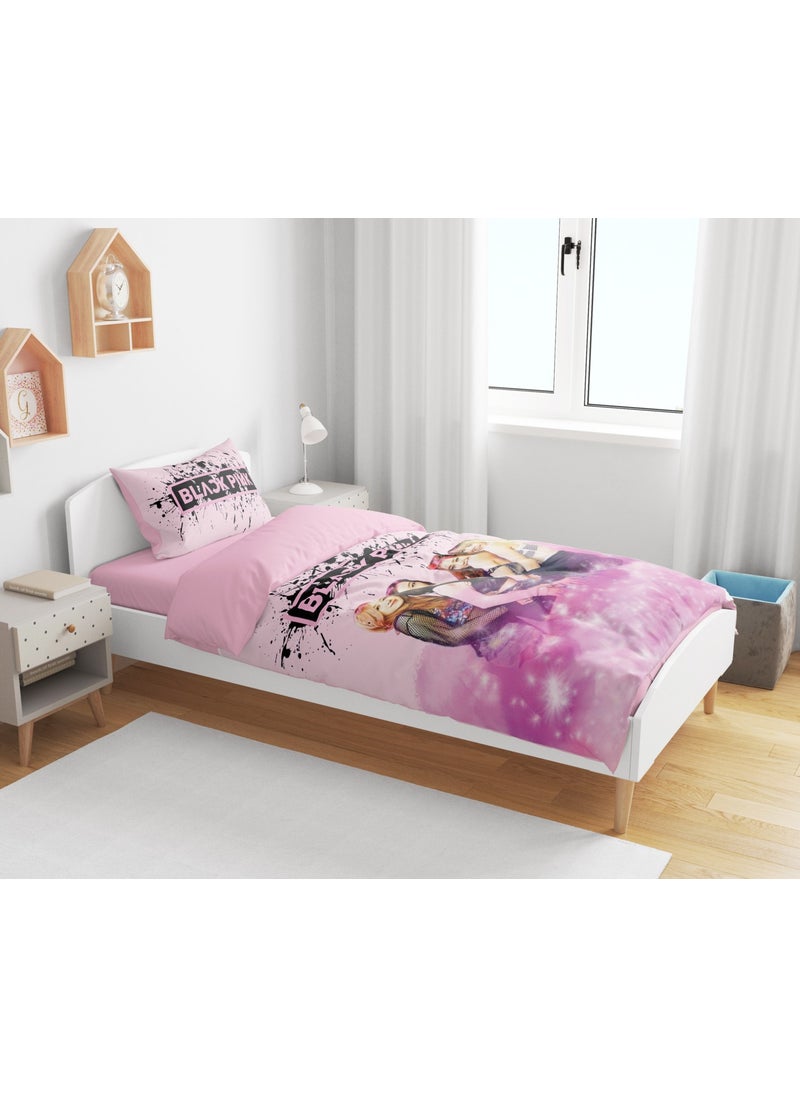 Black Pink 3D Digital Printed Single Duvet Cover Set - pzsku/ZCCB8D715A8B4B724D228Z/45/_/1725793586/bb4c0d5a-5226-4de7-90a1-f165430fe784