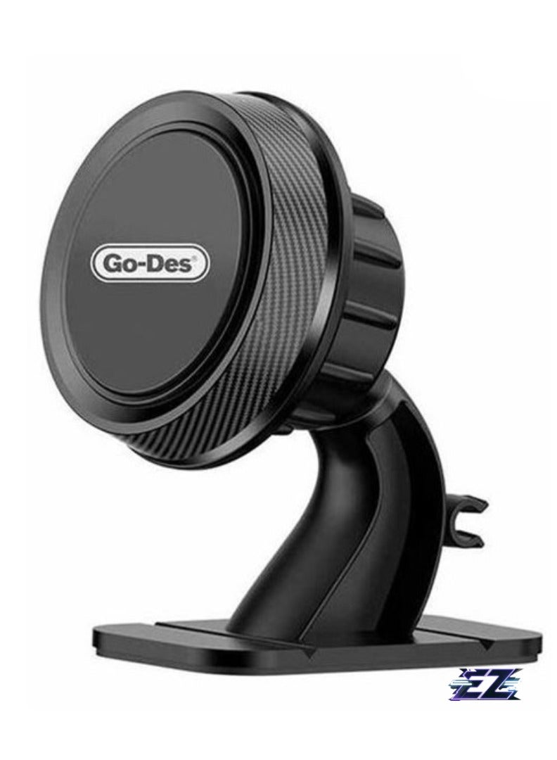 ELTRAZONE Universal Car Mount Holder – Adjustable Dashboard & Air Vent Phone Mount, Secure Grip for iPhone & Android - Image 1