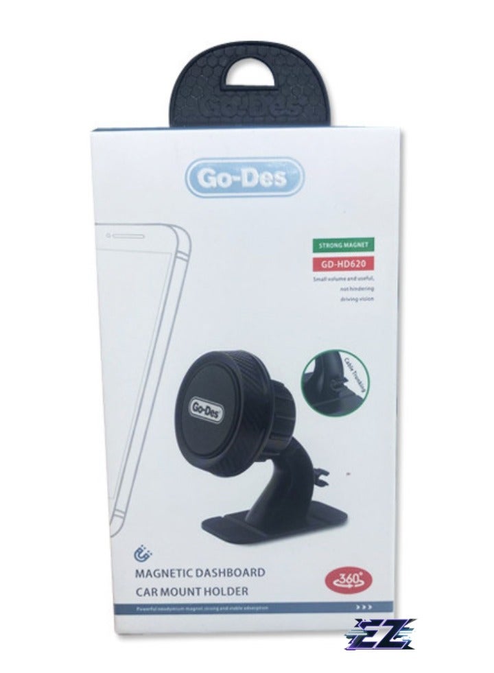 ELTRAZONE Universal Car Mount Holder – Adjustable Dashboard & Air Vent Phone Mount, Secure Grip for iPhone & Android - Image 4