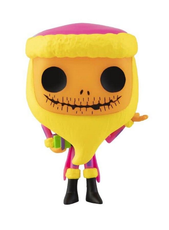 Funko بوب! سانتا جاك سكلينجتون حصري بتقنية الإضاءة السوداء 72 مع واقي وصندوق شامل - Image 2