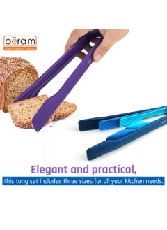 Kitchen Plastic Tongs, Set of 3, Kitchen Tongs for Cooking and BBQ, Holding Bread, Serving, Fruits and Salad Tongs, Daily Use Kitchen Forceps - pzsku/ZCCB90B72D52A50C5E259Z/45/_/1734432220/c40da242-c38e-4f58-b0e9-199669056d2c