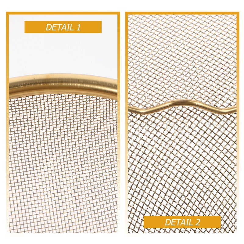 Stainless Steel Fine Mesh Colander Bowl with Double Handles for Kitchen Food Strainer - Image 4