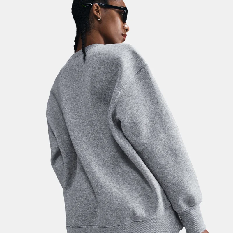 Nike Grey Women's Sportswear Phoenix Sweatshirt for Women | Best Price UAE