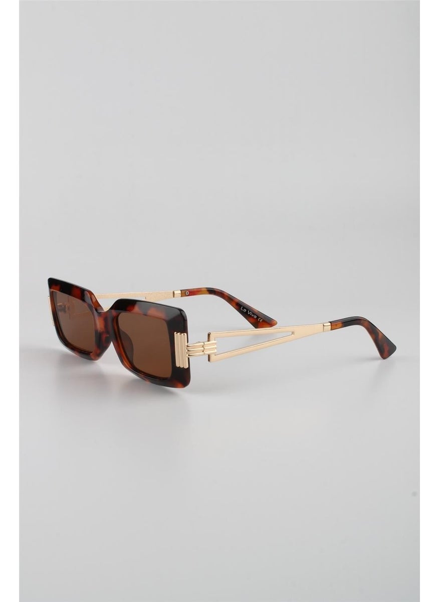 La Viva Leopard Matte UV400 Filter Women's Sunglasses G24LVS3304R04  - Image 1