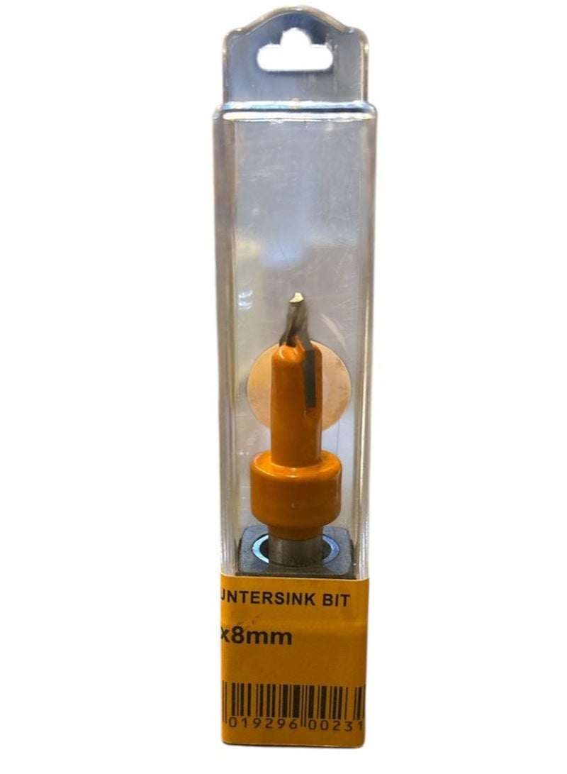 8mm Countersink Drill Bit – Precision Chamfering for Flush Screw Finishes