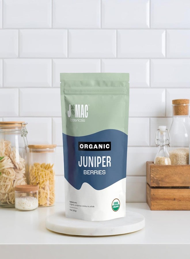 J MAC BOTANICALS, Organic Whole Juniper Berries, Certified USDA Organic, juniper for herbal infusions, seasoning beef, pork, turkey brine, soups, cocktail bombs - Image 4