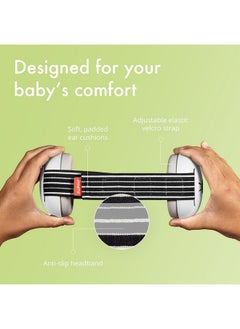 Alpine Muffy Baby Ear Protection For Babies And Toddlers Up To 36 Months Ce & Ansi Certified Noise Reduction Earmuffs Comfortable Baby Headphones Against Hearing Damage & Improves Sleep Black  - Image 4
