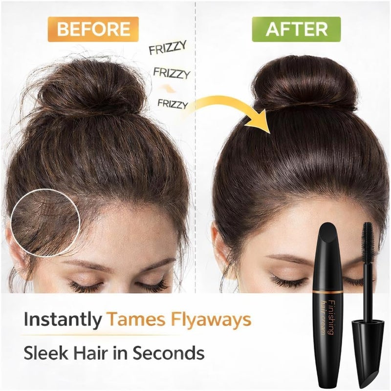 Hair Finishing Stick, Small Broken Hair Finishing Cream Refreshing Not Greasy Feel Shaping Gel Cream Hair Wax Stick Fixing Bangs Stereotypes Cream - Image 2