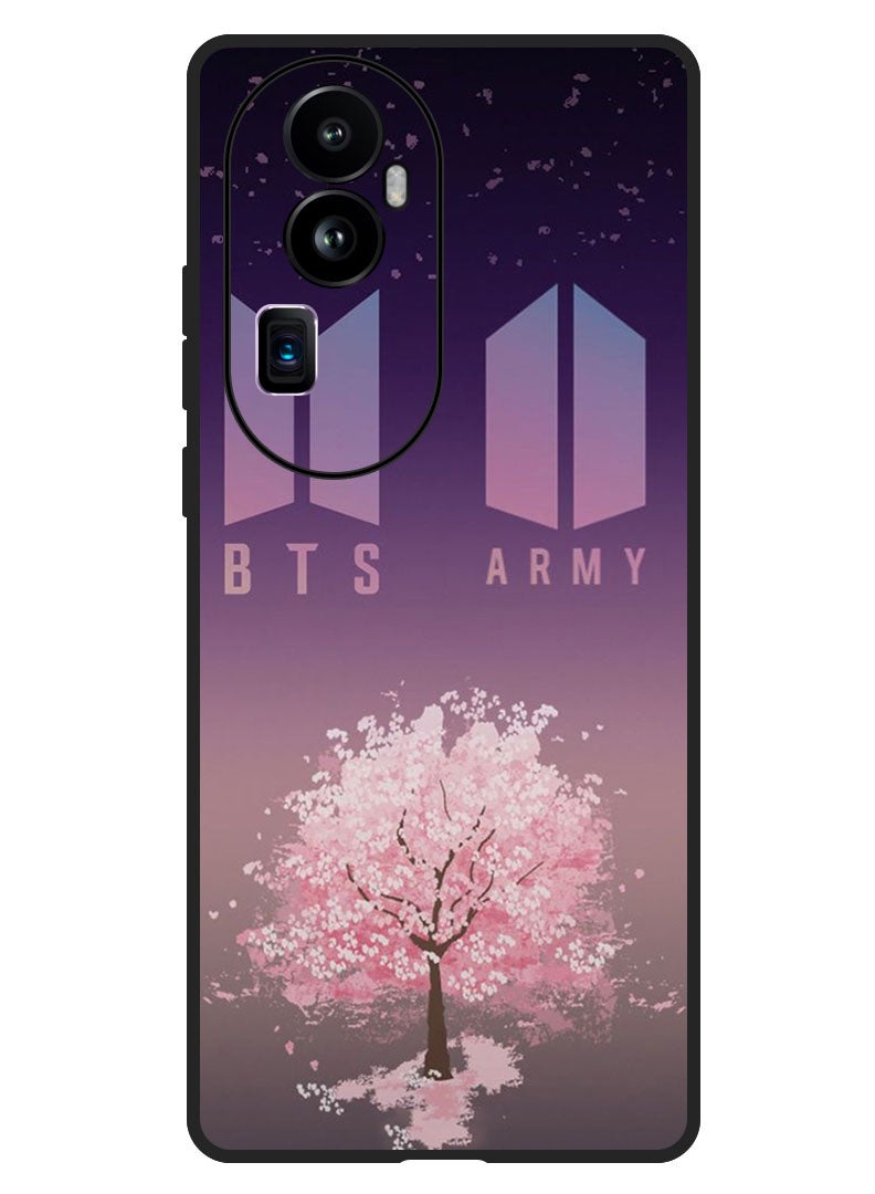 Theodor Protective Case Anti Scratch Shock Proof Bumper Cover For Oppo Reno 10 Pro Plus BTS army - Image 1