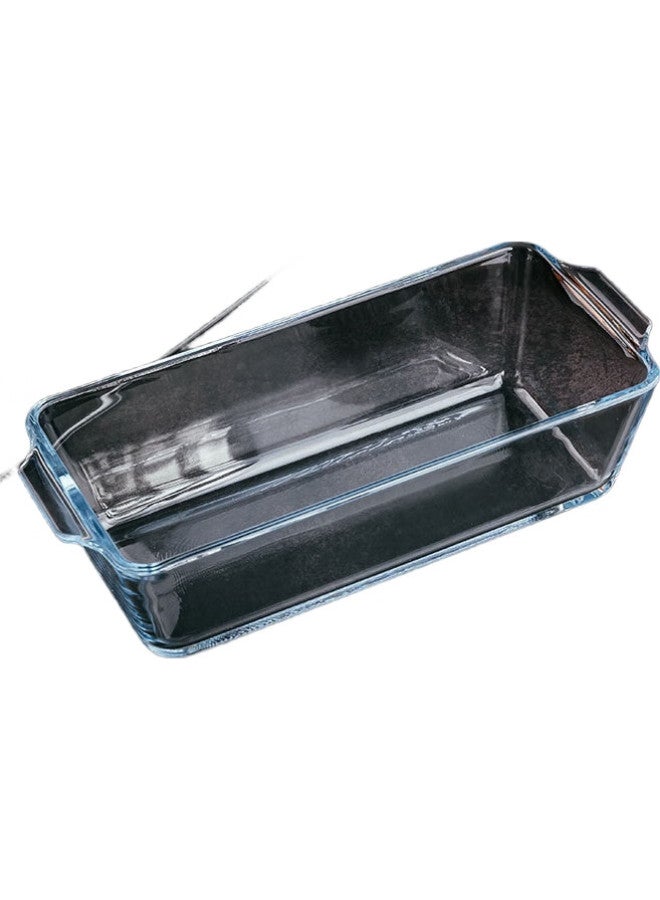 For Bake Rectangular Glass Baking Dish, Cake Mold, Heat-Resistant Glass Baking Bowl, Microwave And Oven Safe Pasta And Rice Baking Tray - Image 1